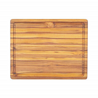 Доска для подачи, обработанная минеральным маслом 35*27*2,5 см, тик, P.L. Proff Cuisine