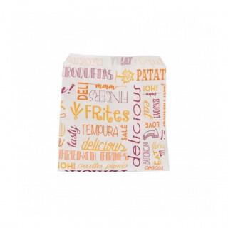 Пакет для фри/снеков Parole 12*12 см, 1000 шт/уп, жиростойкий пергамент, Garcia de Pou